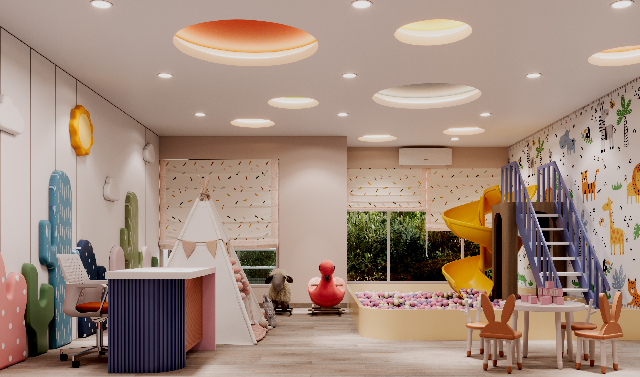 Kids Creche & Play Area