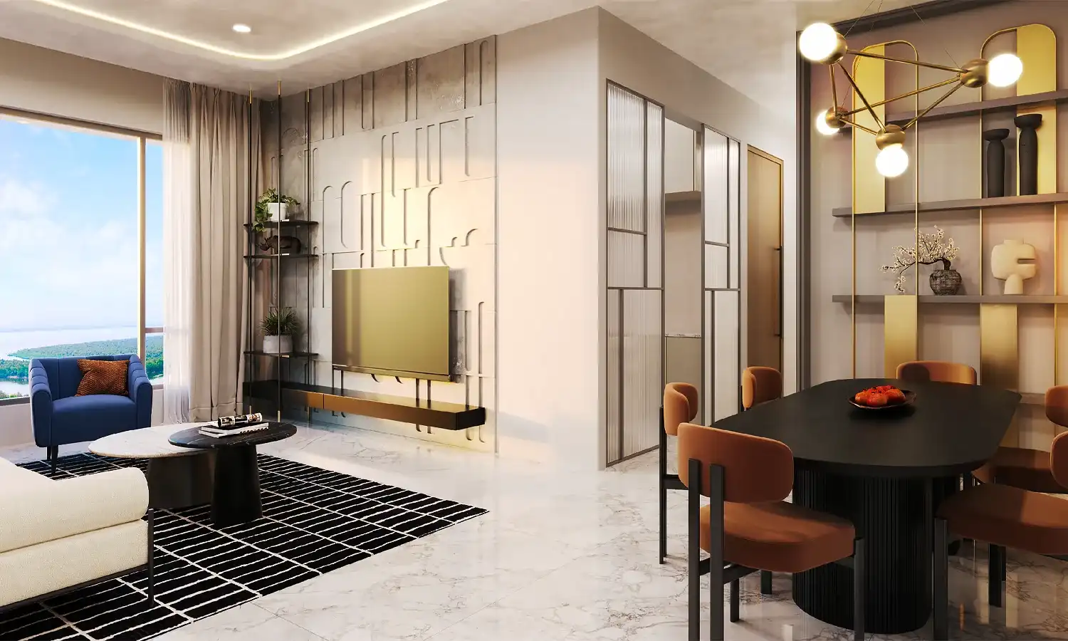 Arihant Advika Vashi Dining Area