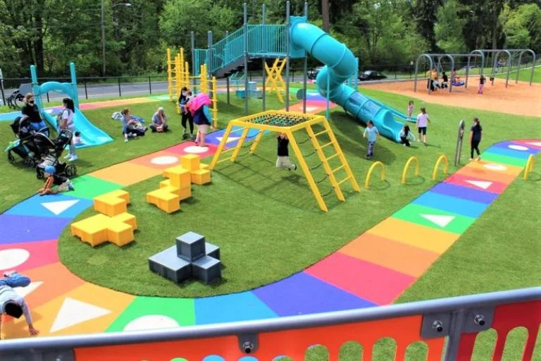 Dedicated Childrens Outdoor Play Area at Birla Taranya Airoli