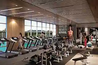 Gymnasium at Delta Palm Beach
