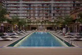 Swimming Pool at Delta Palm Beach