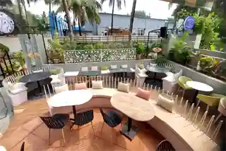 Elevated Sky Lounge Deck at Embassy Park Panvel
