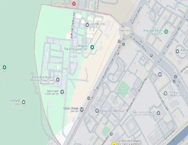 Godrej Varanya Kharghar Location Map