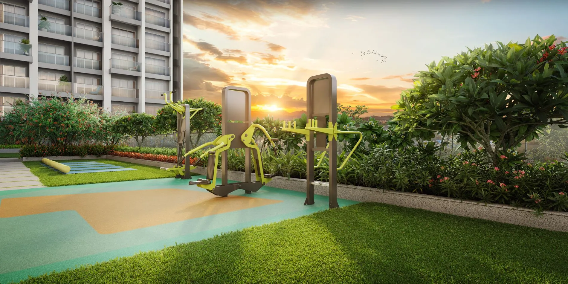 Open Gymnasium – Godrej Eternal Palms Sanpada