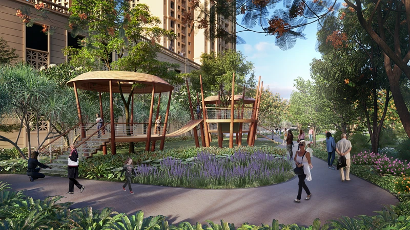 Recreational Tree House & Green Zone at Hiranandani Fortune City