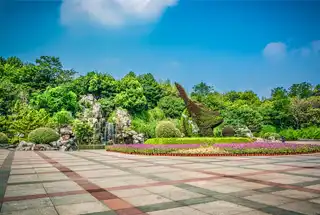 Lush Green Themed Landscaped Garden at L&T Crestoria Panvel