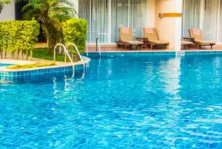 Resort-Style Swimming Pool at L&T Crestoria Panvel
