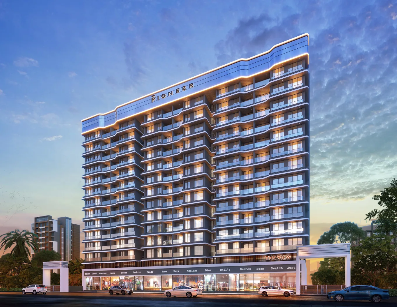 Pioneer The View Belapur Banner 1