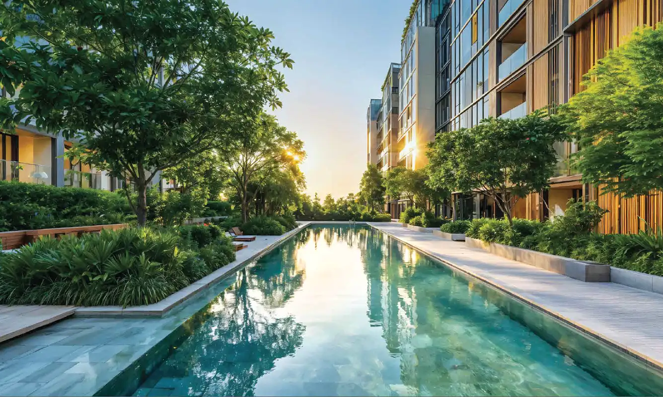 Sai Codename Green Gold Nerul Interior View
