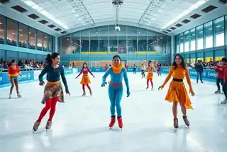 Satyam Metro Waterfalls Skating Rink