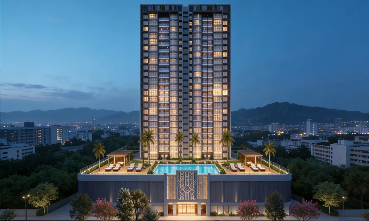Satyam Metro Waterfalls Kharghar Exterior
