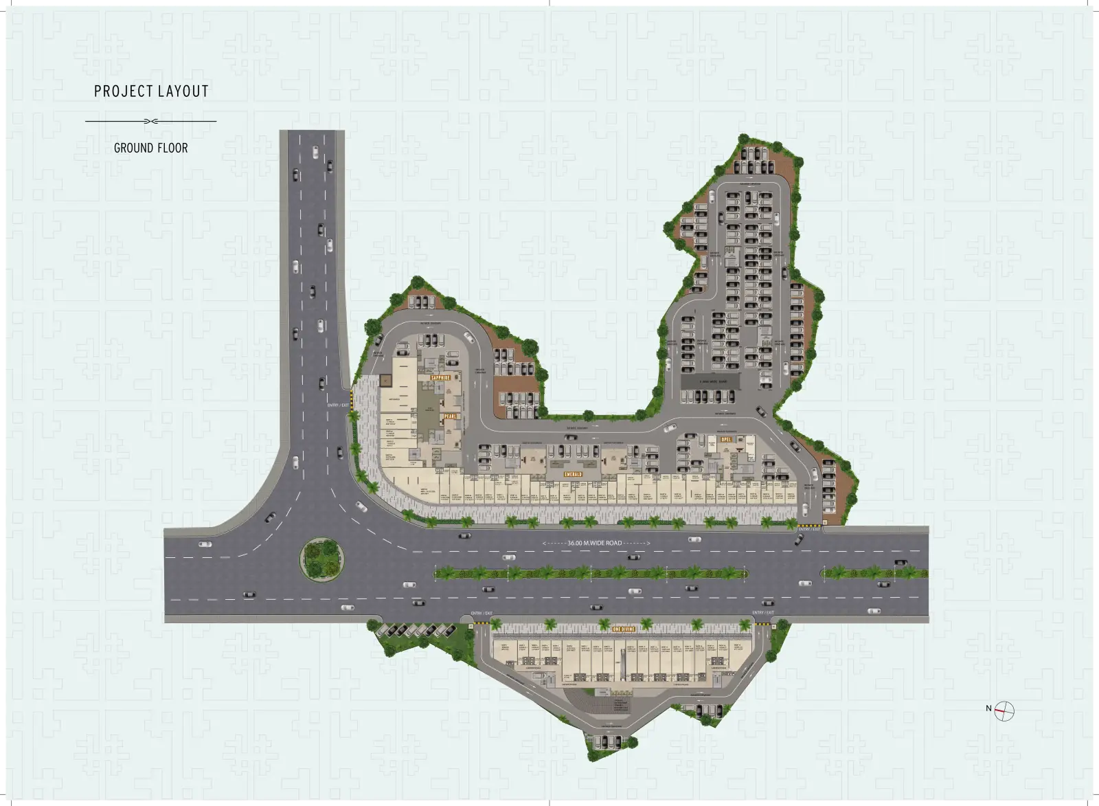 2 BHK Floor Plan