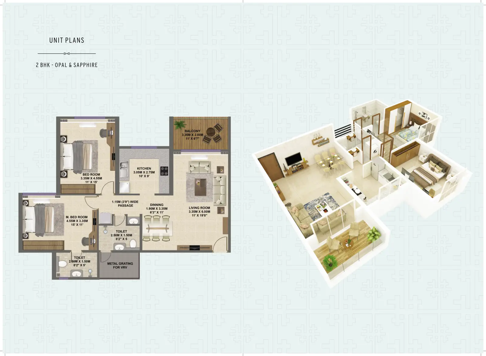4 BHK Floor Plan