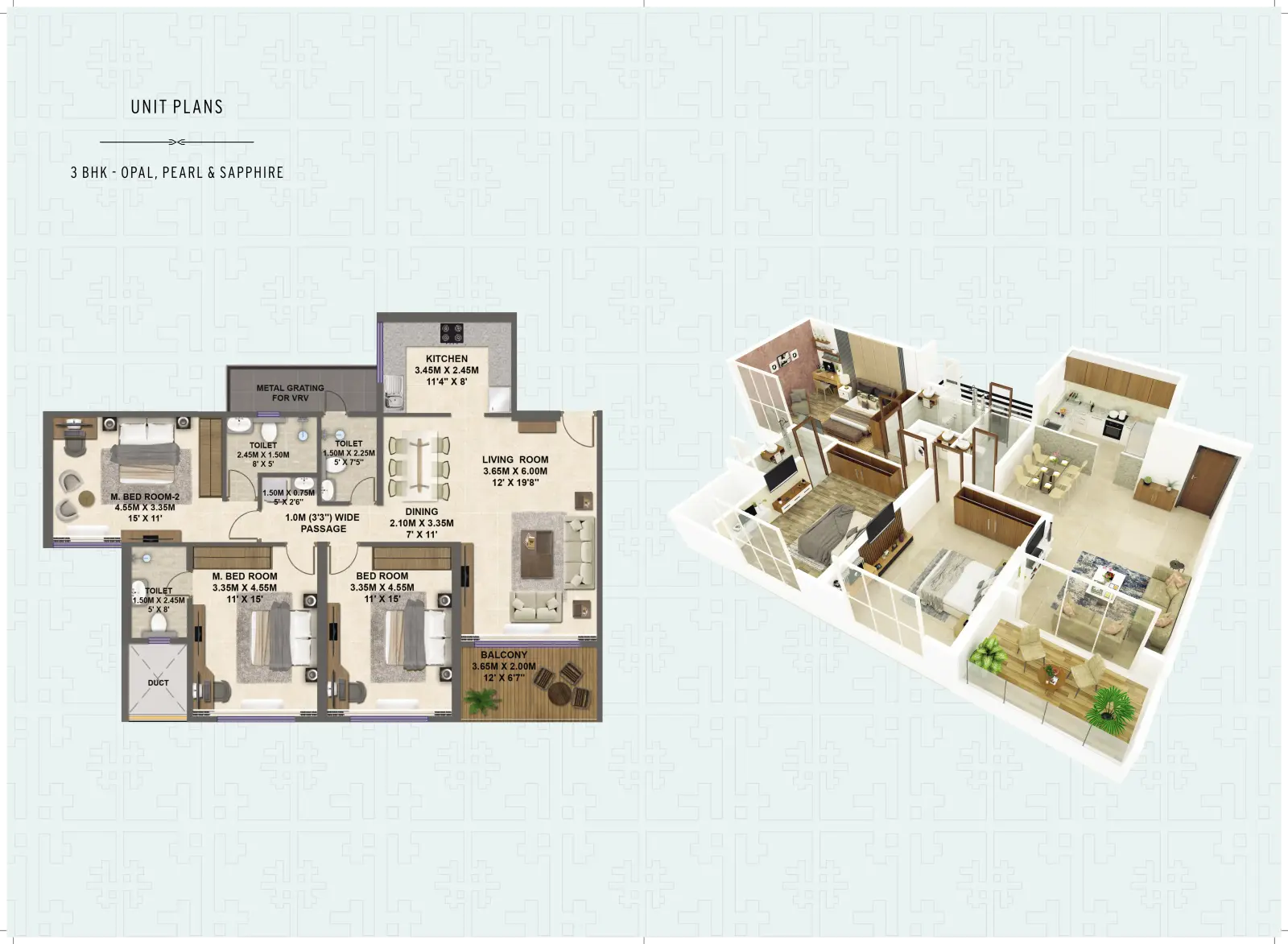4.5 BHK & Above Floor Plan