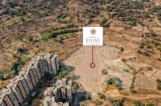 Shreeji Divine Kharghar Living Area View