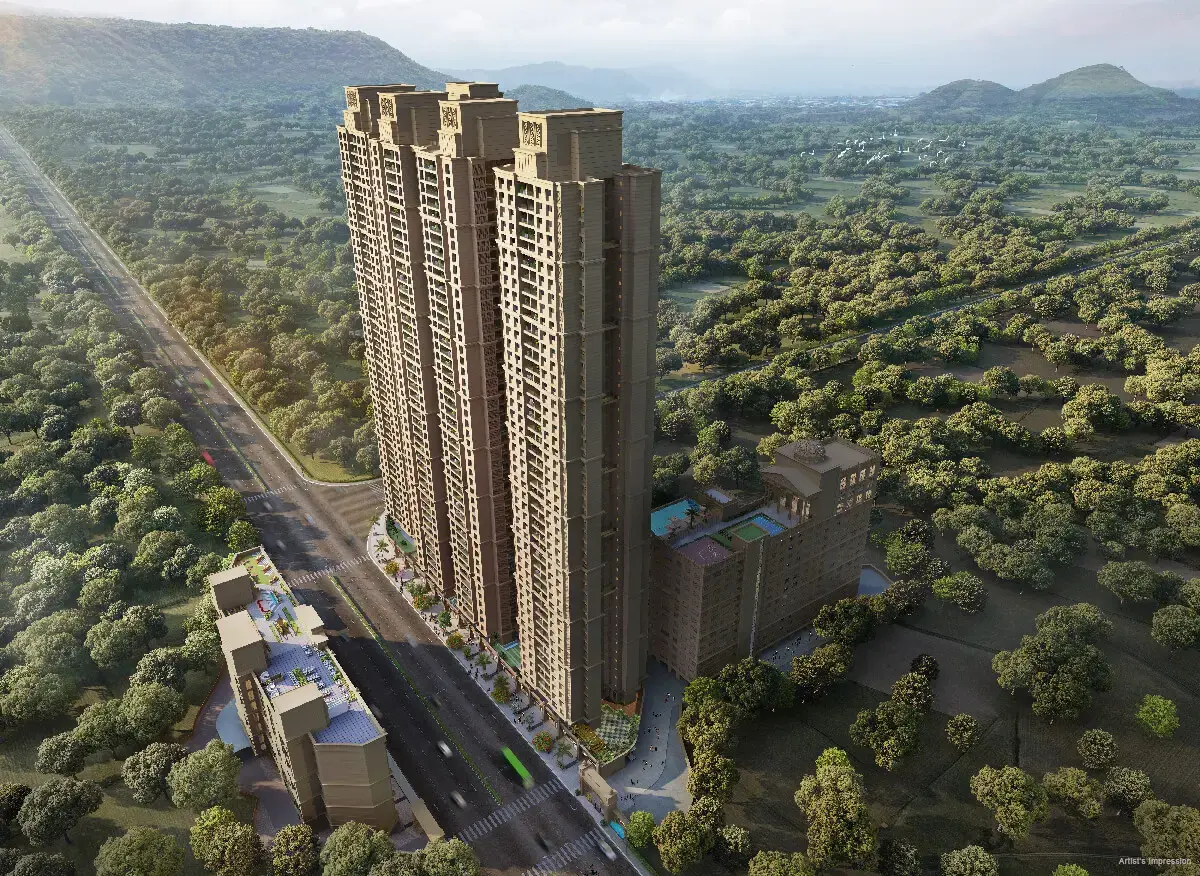 Shreeji Divine Kharghar Tower Exterior View