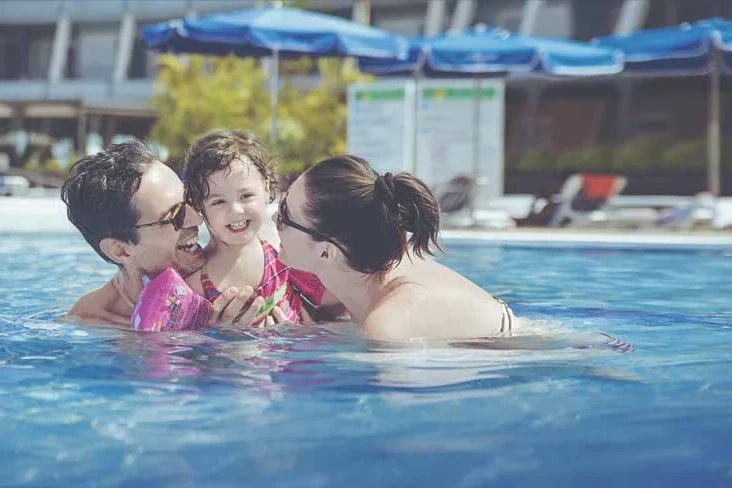 Swimming Pool with Kids Pool at Siddhivinayak Signature City
